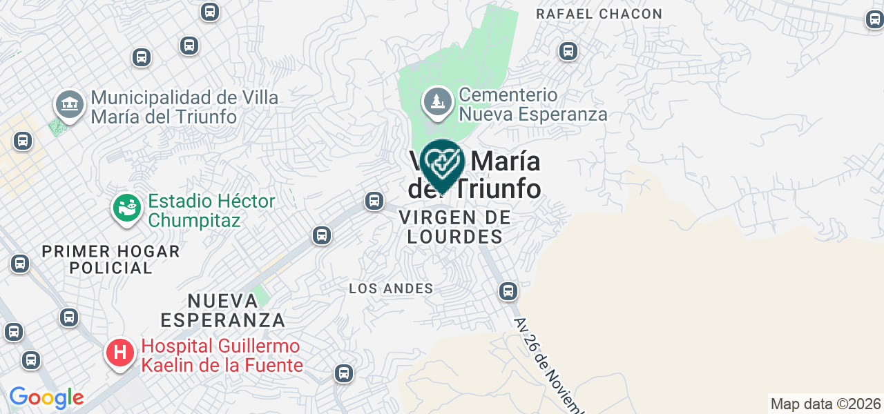 Mapa de Clinica Maria Huarhua E.I.R.L