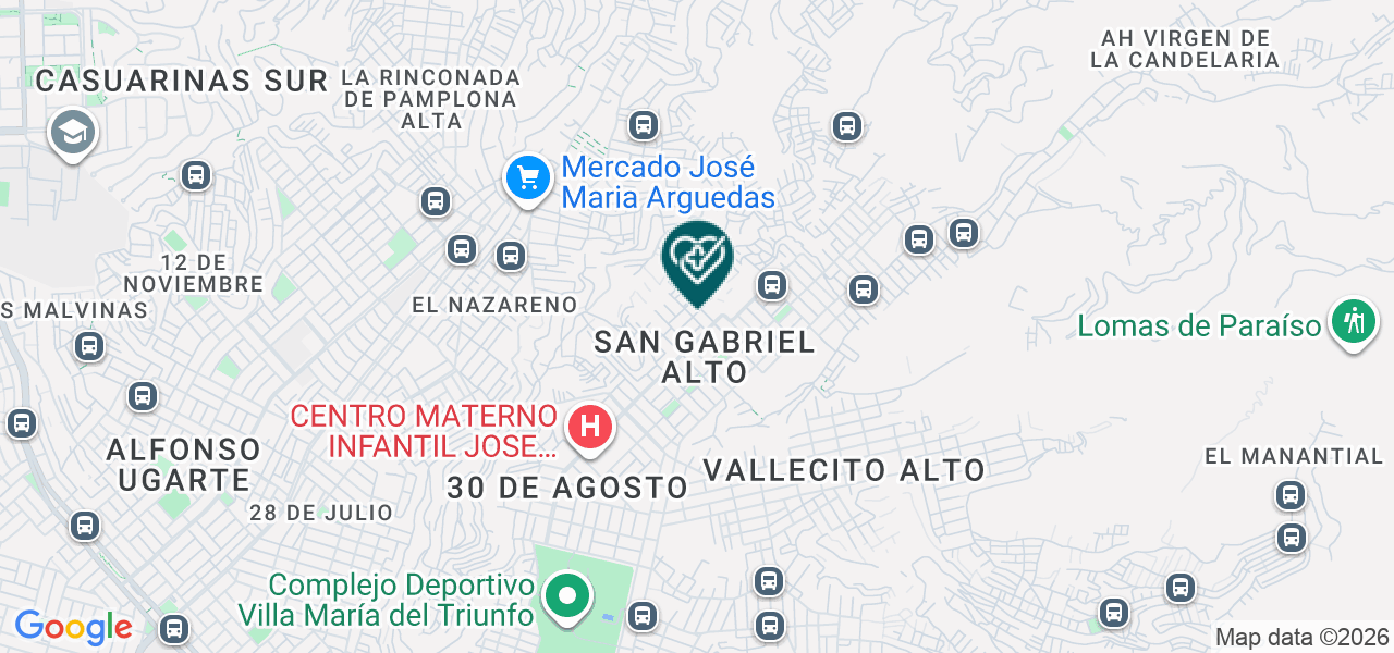Mapa de Policlinico Carlev E.I.R.L.