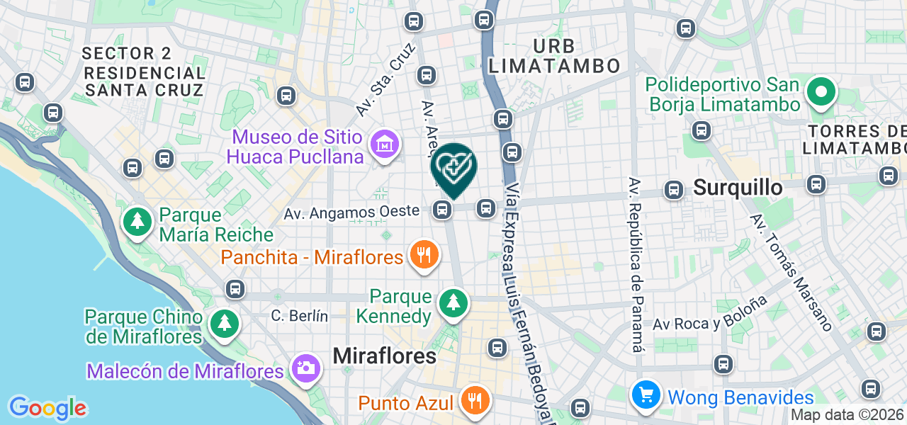 Mapa de Centro Odontologico Neodentis S.R.L
