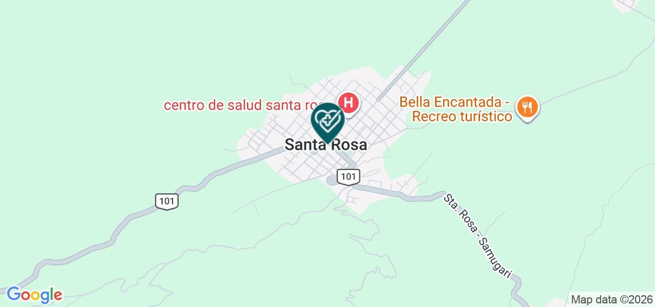 Mapa de Centro Medico Especializado “emergencias Vrae S.A.C.
