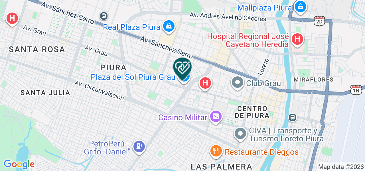 Mapa de Opticas Gmo Peru SAC