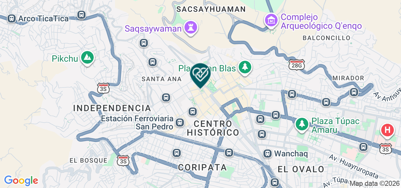 Mapa de Optica Plaza