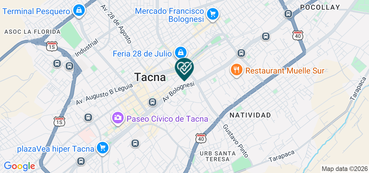 Mapa de Inppares