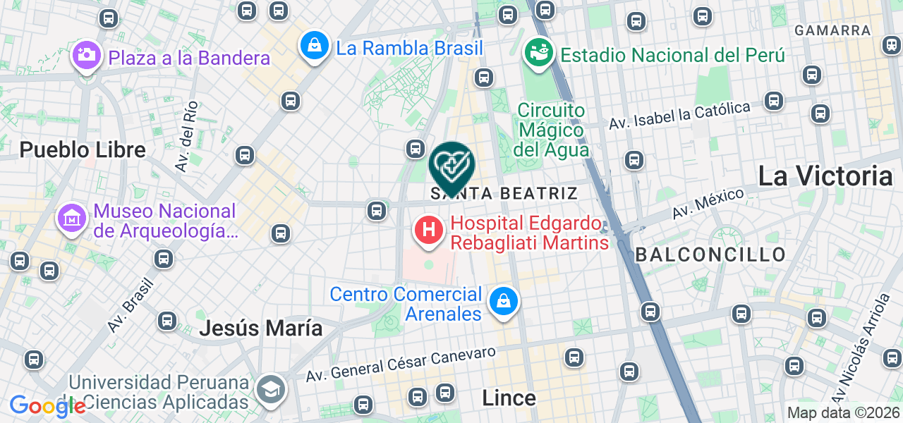 Mapa de Kapdent