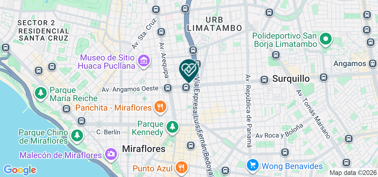 Mapa de Policlinico Santiago Apostol E.I.R.L
