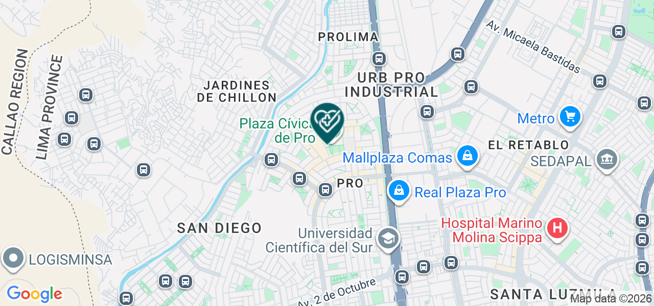 Mapa de Odontolis
