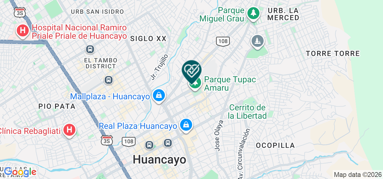 Mapa de Consultorio Odontologico Sonrie Conmigo