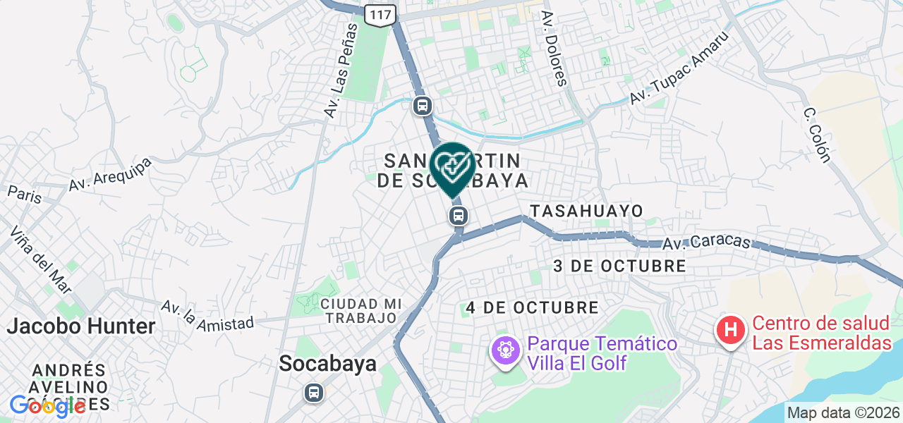 Mapa de Dental Socabaya