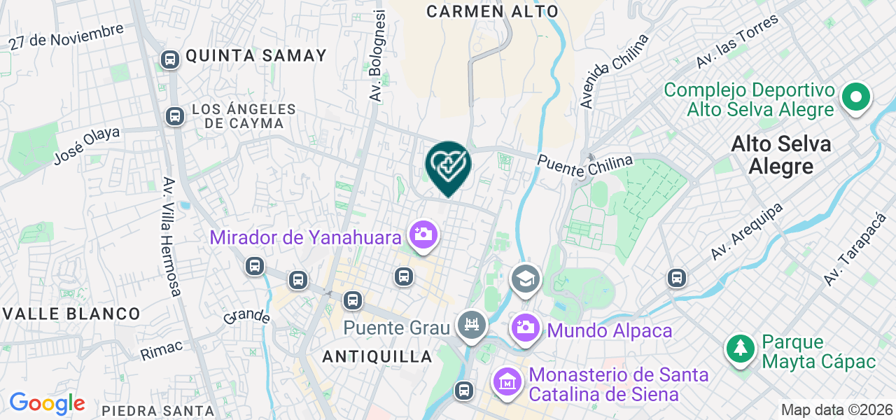 Mapa de Oral Health Dental