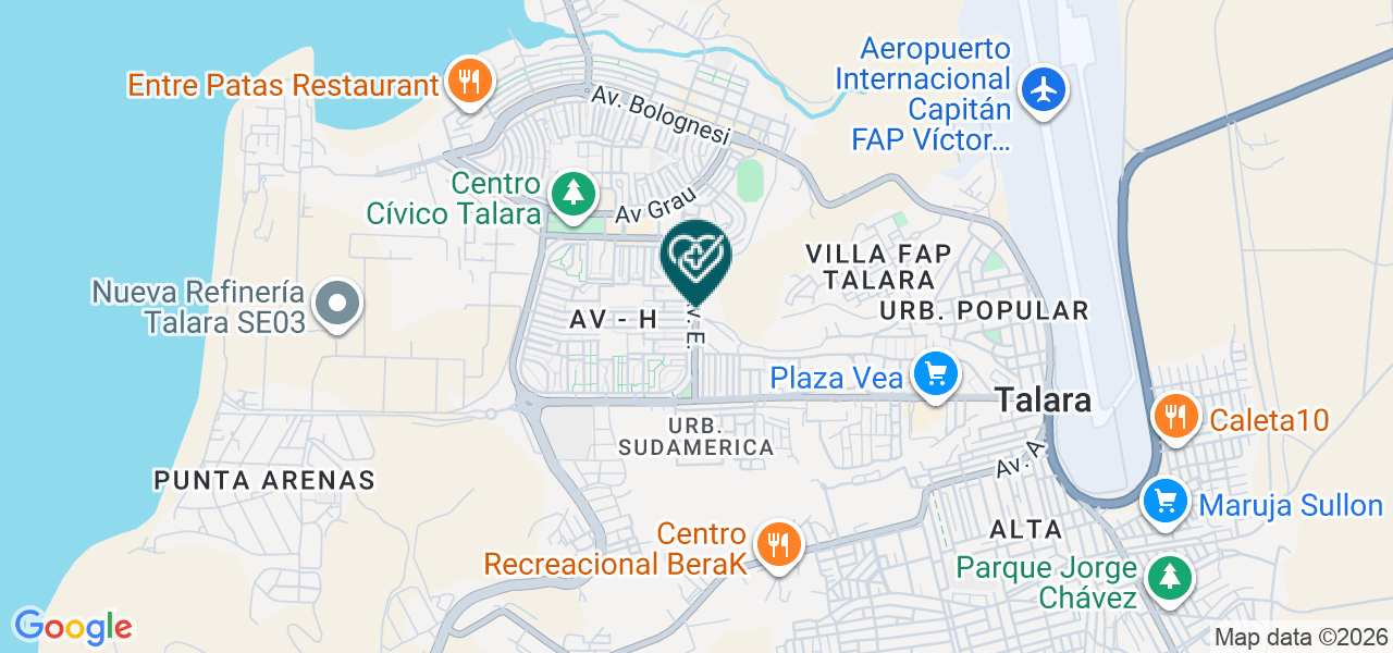 Mapa de Optica Milenium