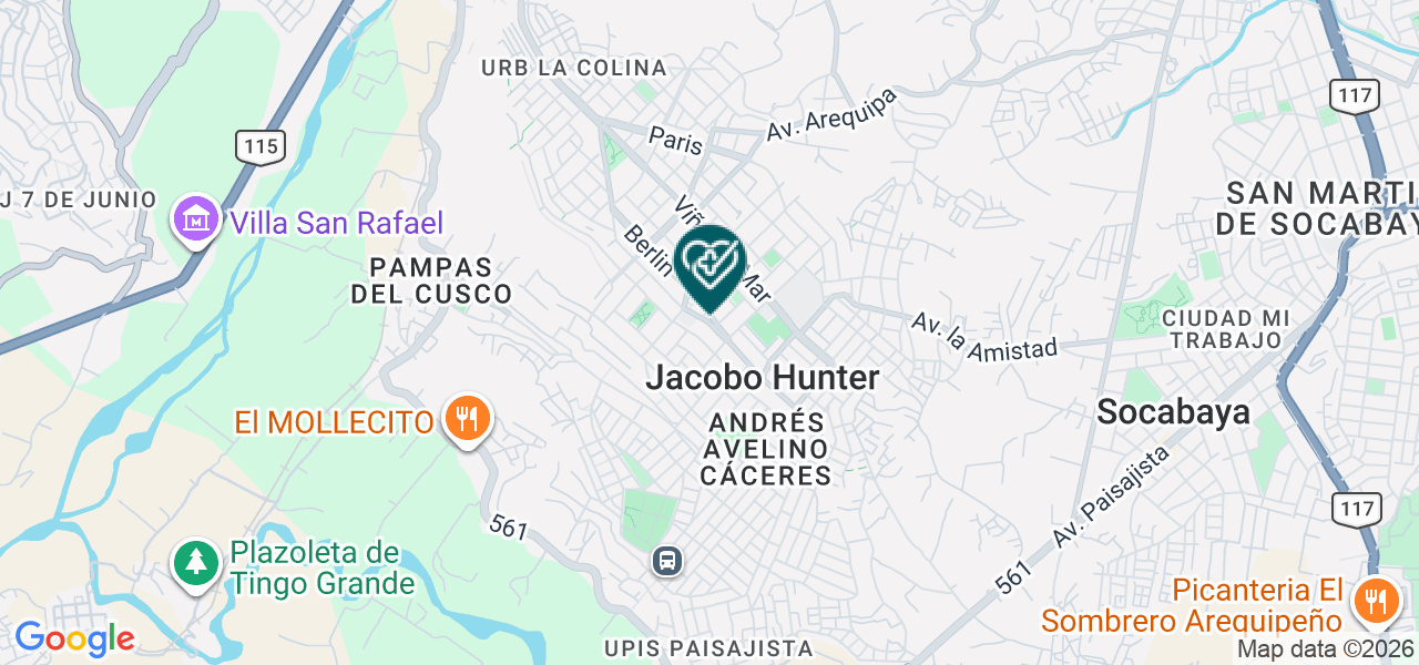 Mapa de Laboratorio Best Quality Lab