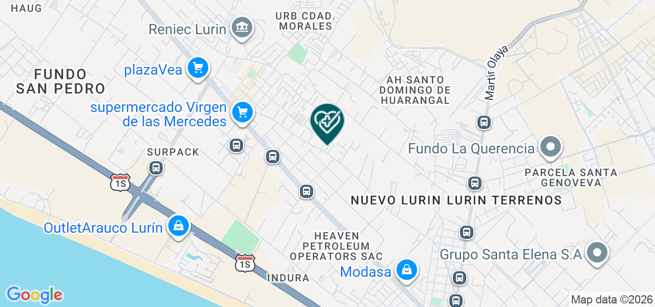 Mapa de Consultorio Medico Especializado Elias Moyano E.I.R.L.
