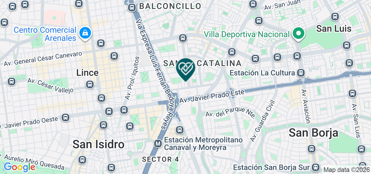 Mapa de Ihealth S.A.C.
