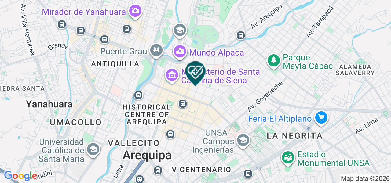 Mapa de Consultorio Dental