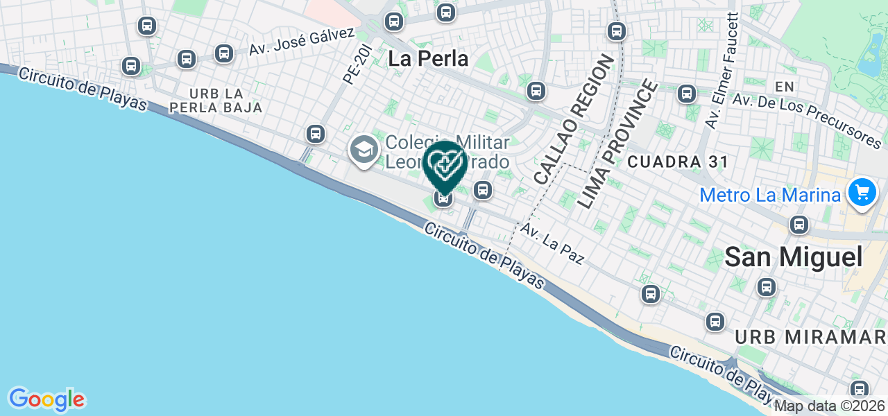 Mapa de Consultorio Psicologico