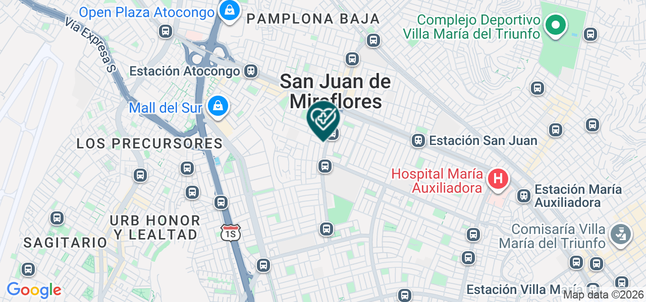 Mapa de Dental Biodent