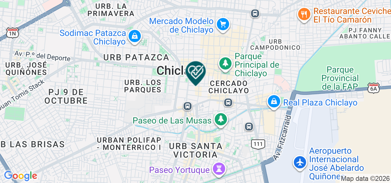 Mapa de Precisa Dx