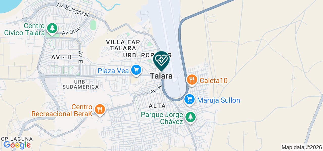 Mapa de Clinica Odontologica Cano Alvarez