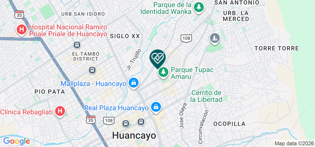 Mapa de Corcelab