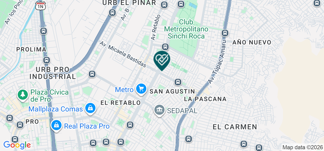 Mapa de Aracelli y Dacielly Dental Sociedad Anonima Cerrada - Adadent