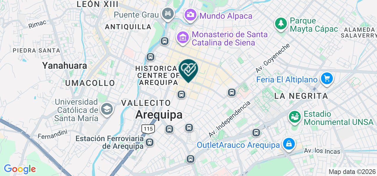 Mapa de Pro Boca Dent