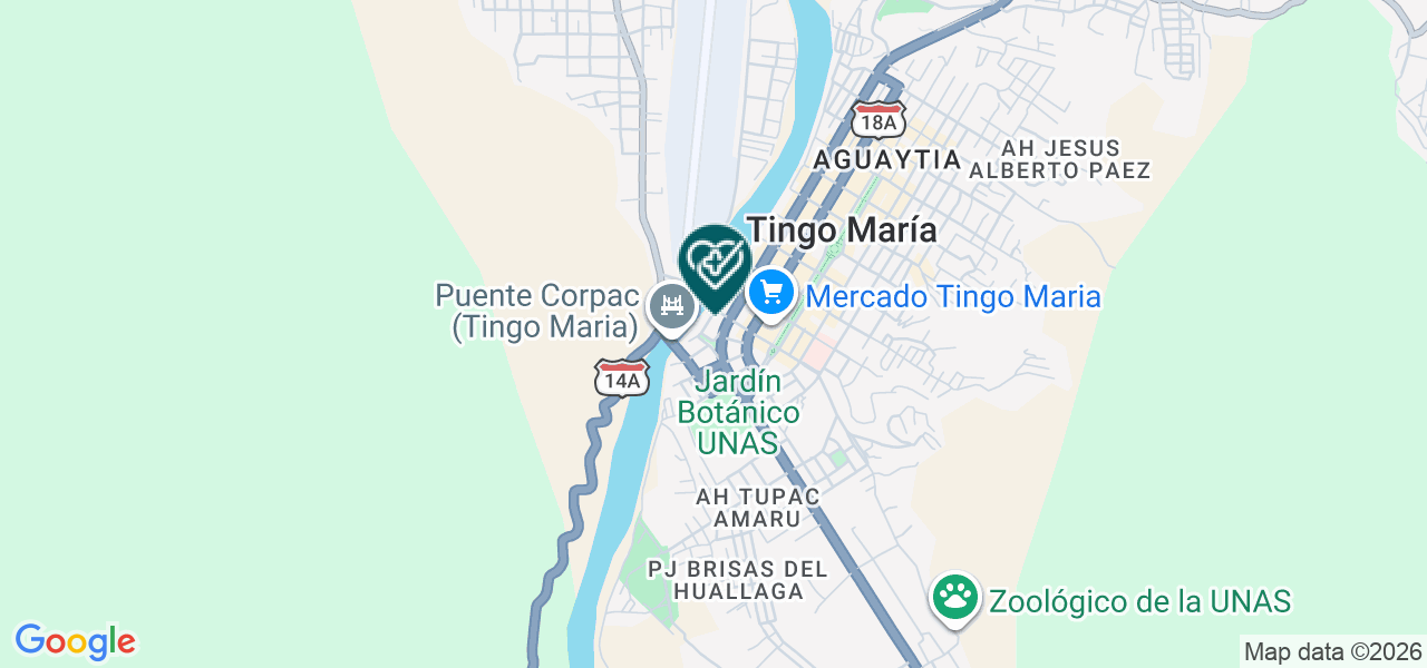 Mapa de Centro Medico Obstetrico Madrecita-e.i.r.l.