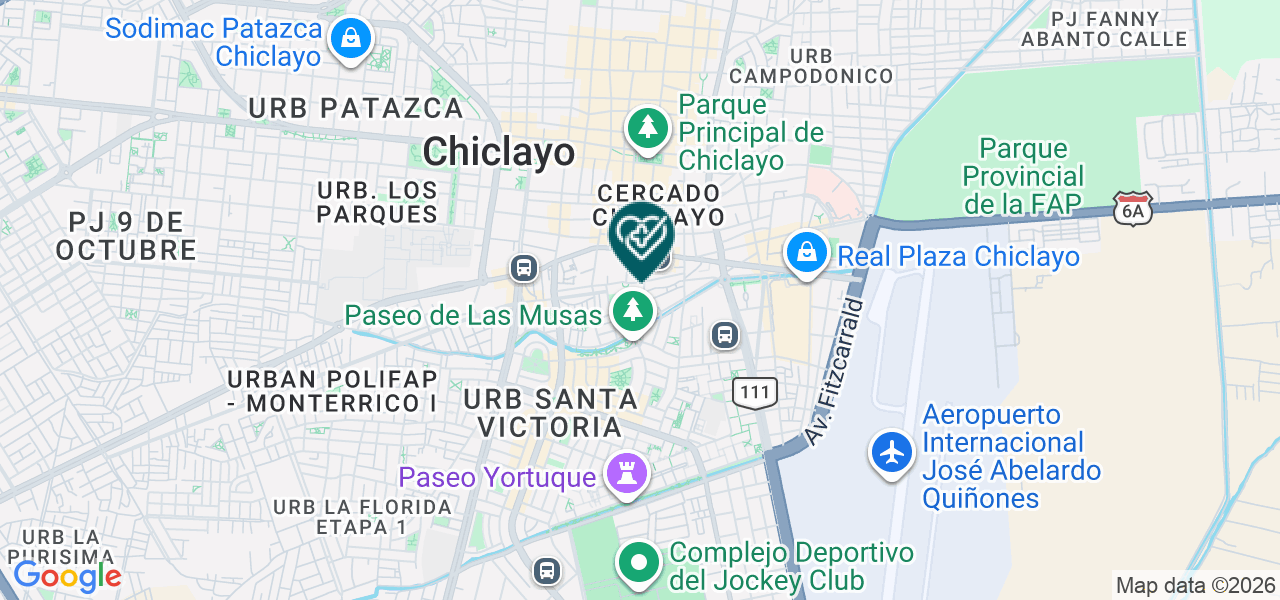 Mapa de Consultorio Dr. Gutierrez