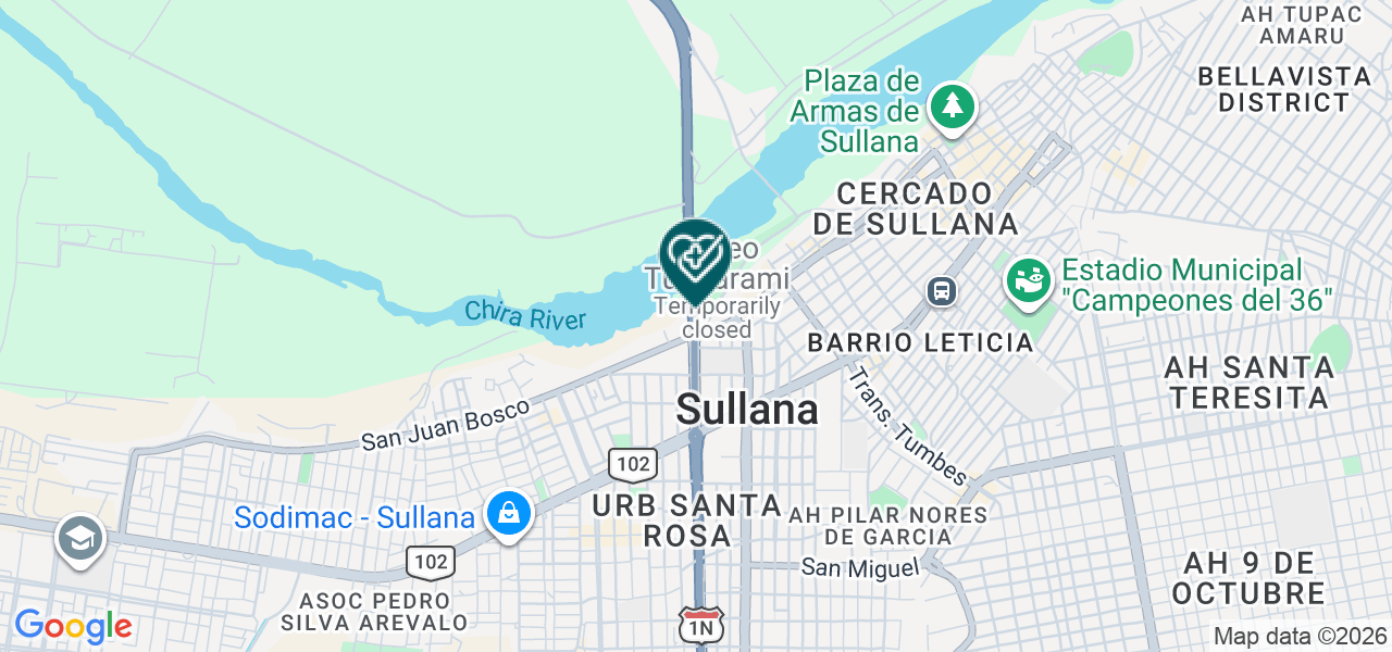 Mapa de Clinica Olguin