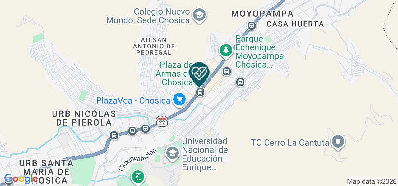 Mapa de Consultorios Servisdent