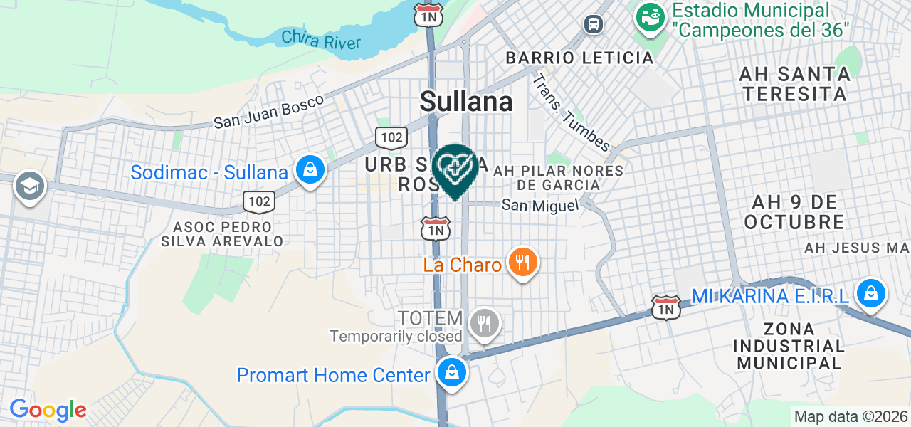 Mapa de Plan Salud