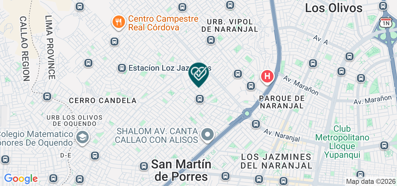 Mapa de Consultorio Médico Dental Adonaisalud