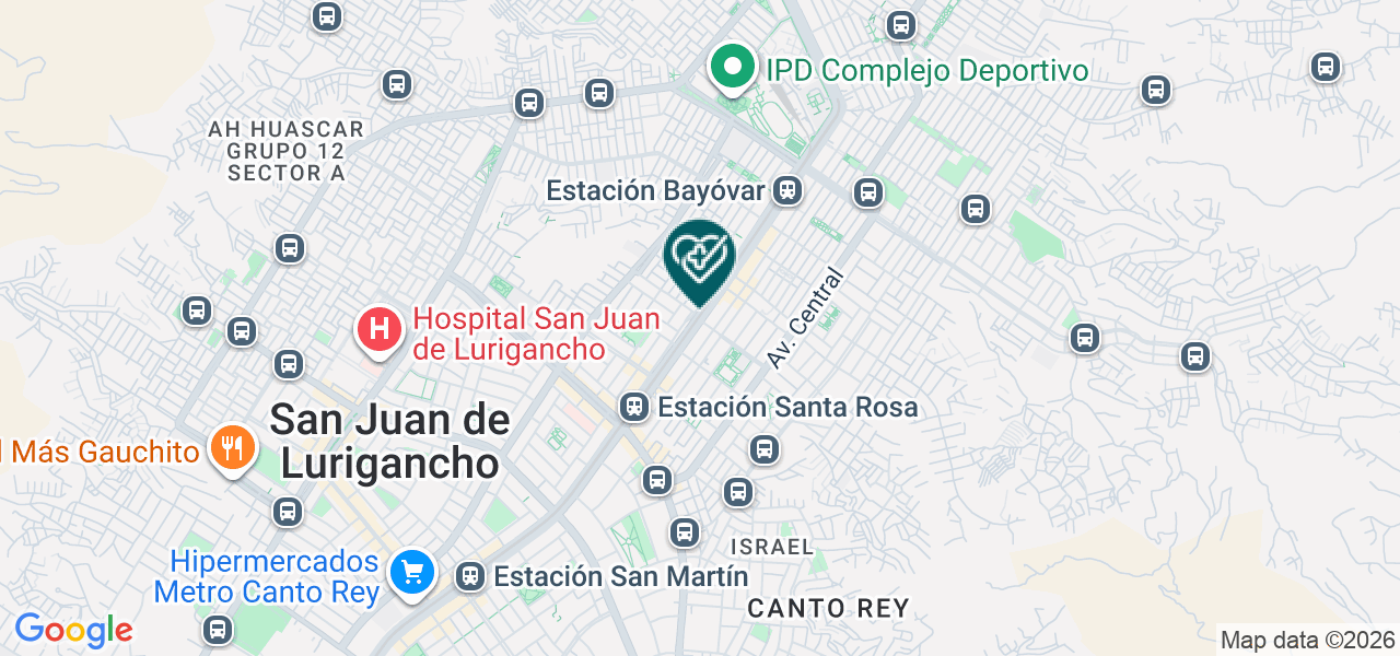 Mapa de Consultorio Odontologico Oral Dent