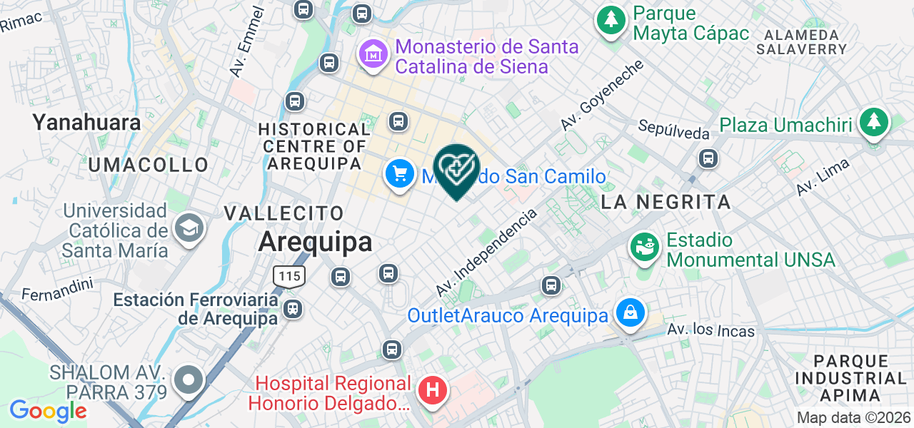 Mapa de Consultorio Obstetrico