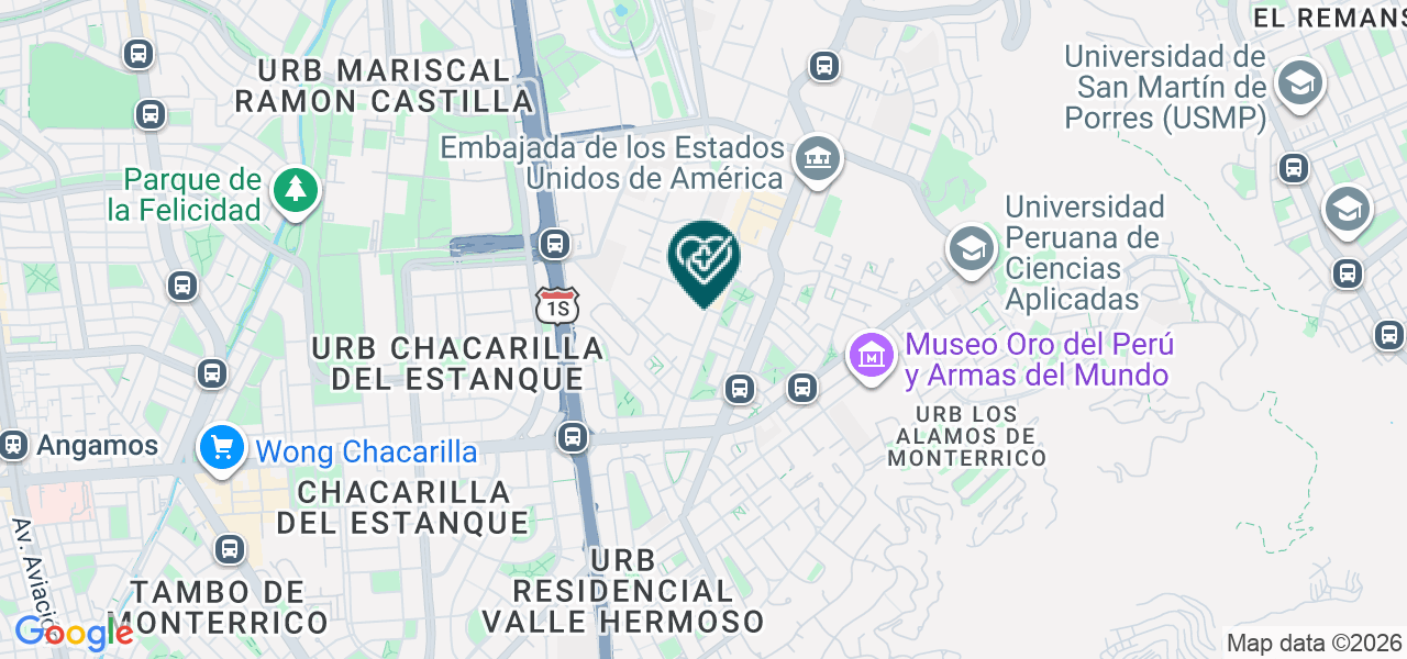 Mapa de Romandent