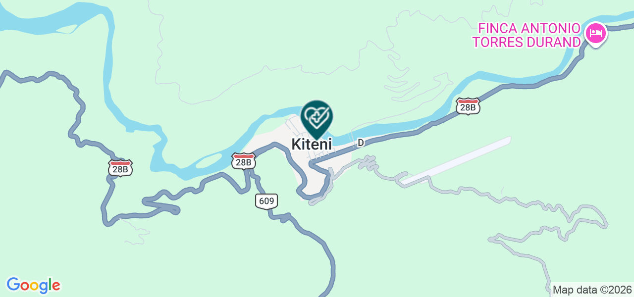 Mapa de Virgen Inmaculada Kiteni