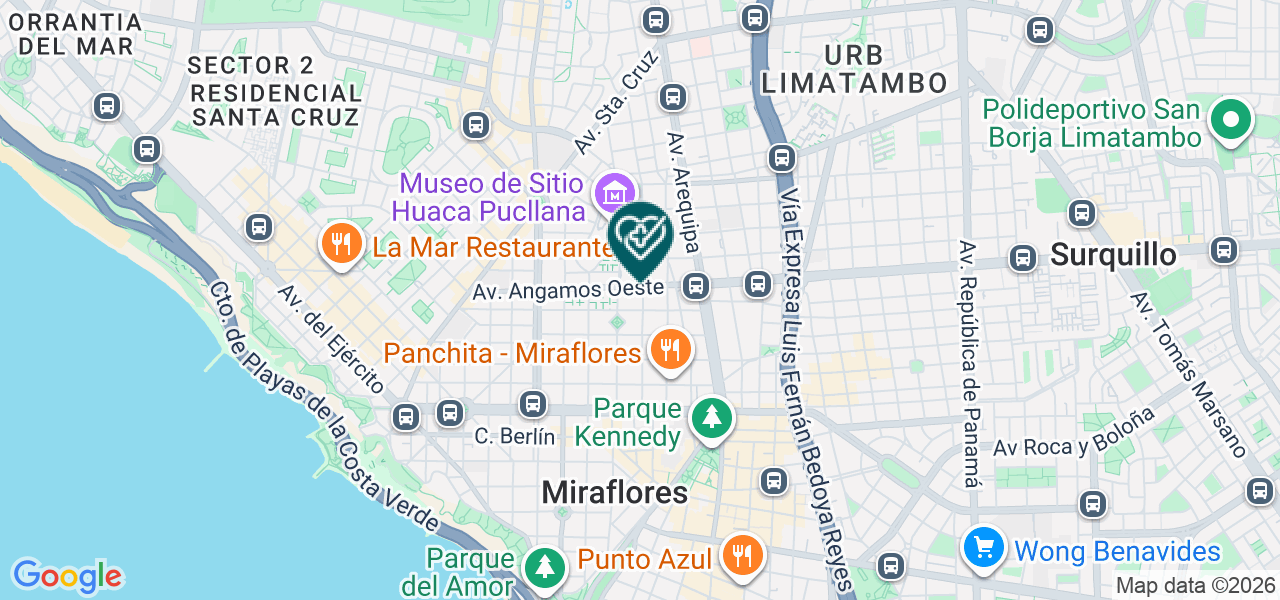 Mapa de Clined SAC