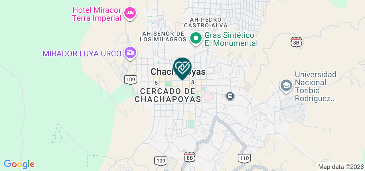 Mapa de Dental Jade Sonrisas