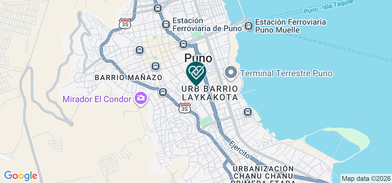 Mapa de Consultorio Odontológico Monsson