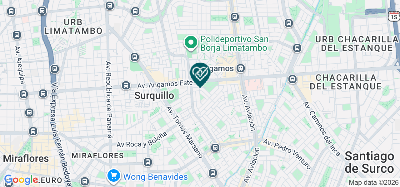 Mapa de Medico Salud