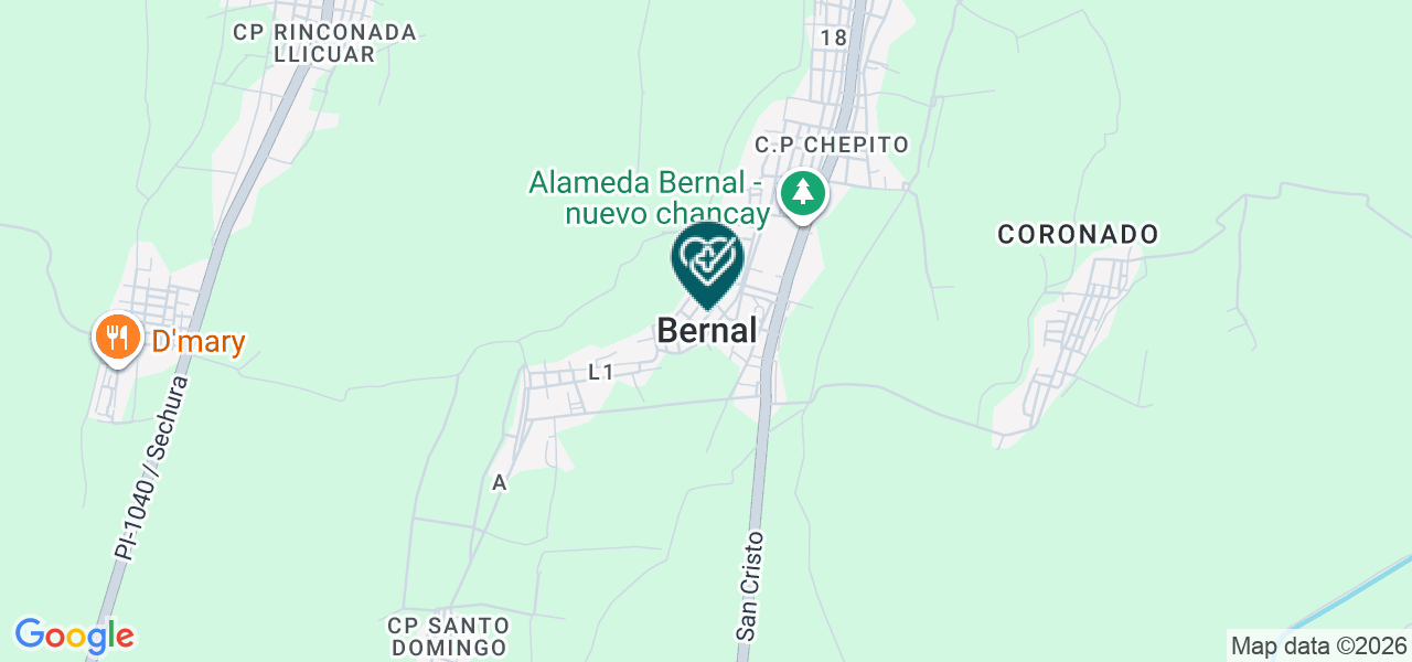 Mapa de Centro Medico Obstetrico Mi Cautivo Redentor