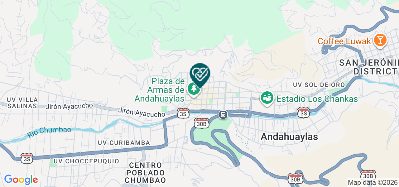 Mapa de Admedical Centro Medico