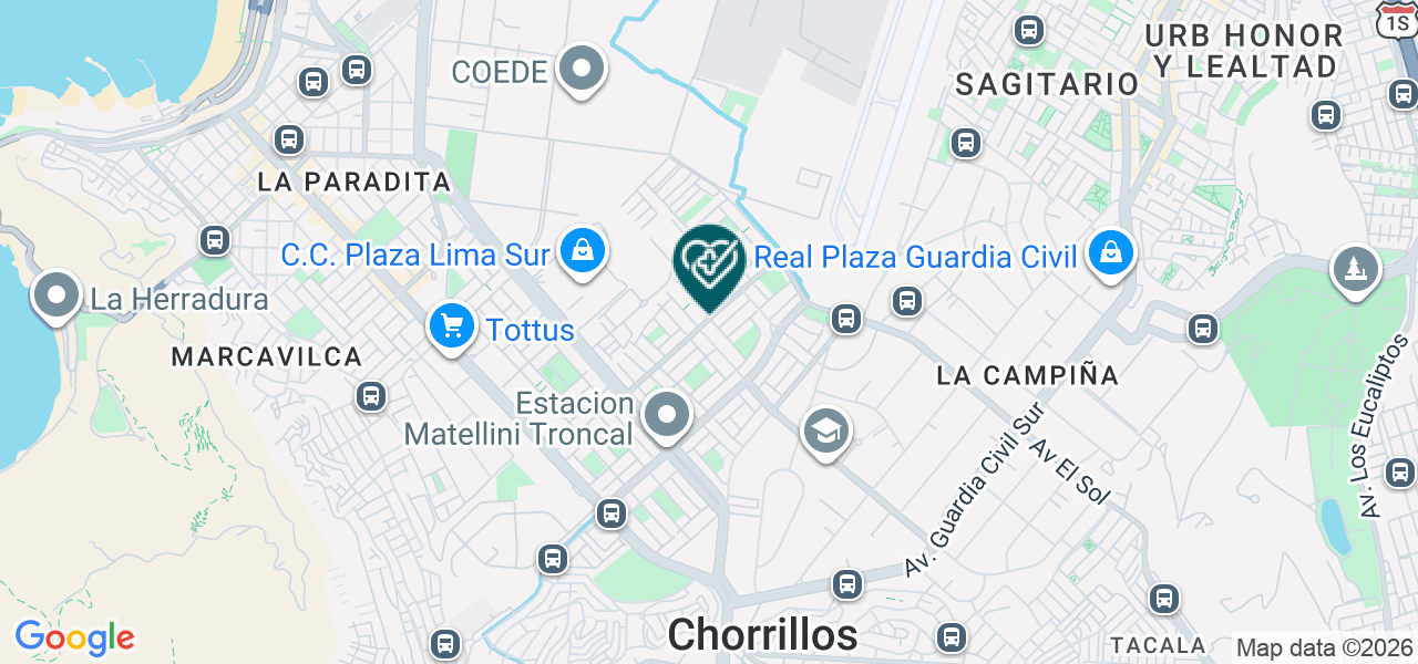 Mapa de Krasiva Dental