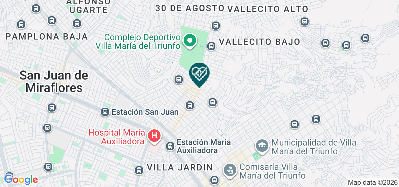 Mapa de Consultorio Odontologico Obstetrico Garcia Castro
