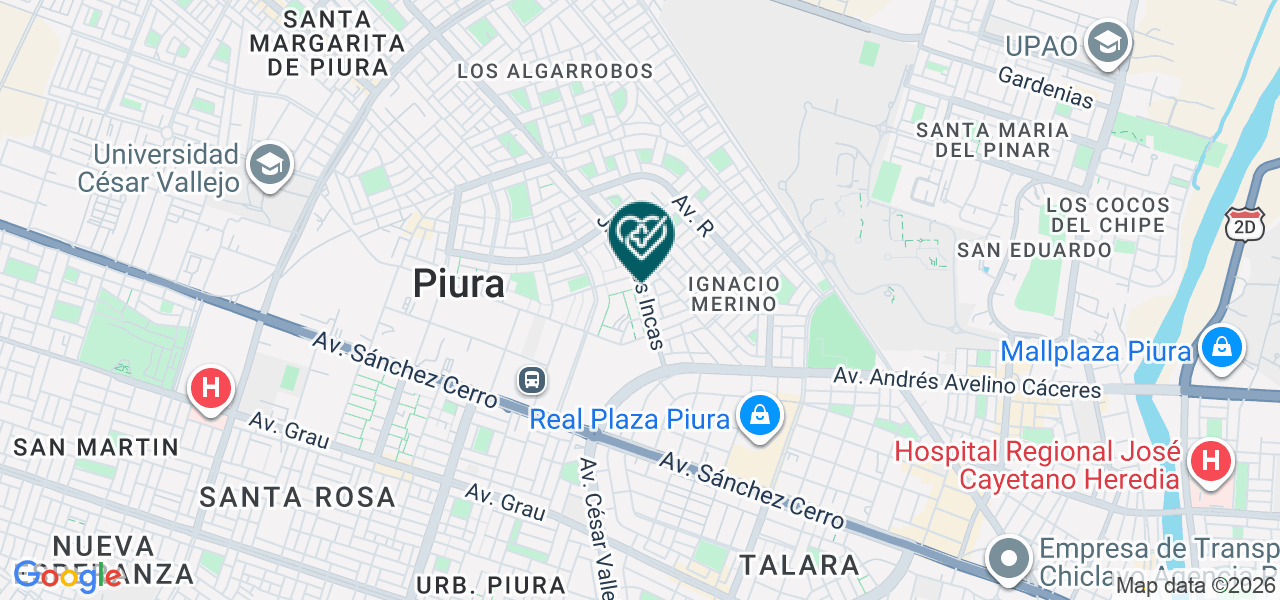 Mapa de Centro Medico Odontologico "bello Horizonte