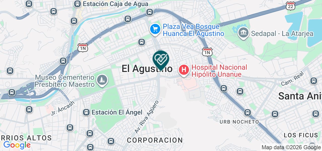 Mapa de Wilfredo Vidal Benavides Pineda