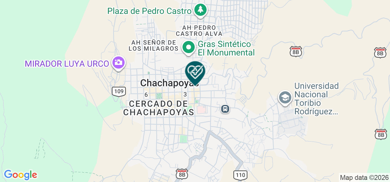 Mapa de Consultorio Odontológico Dentalpoint