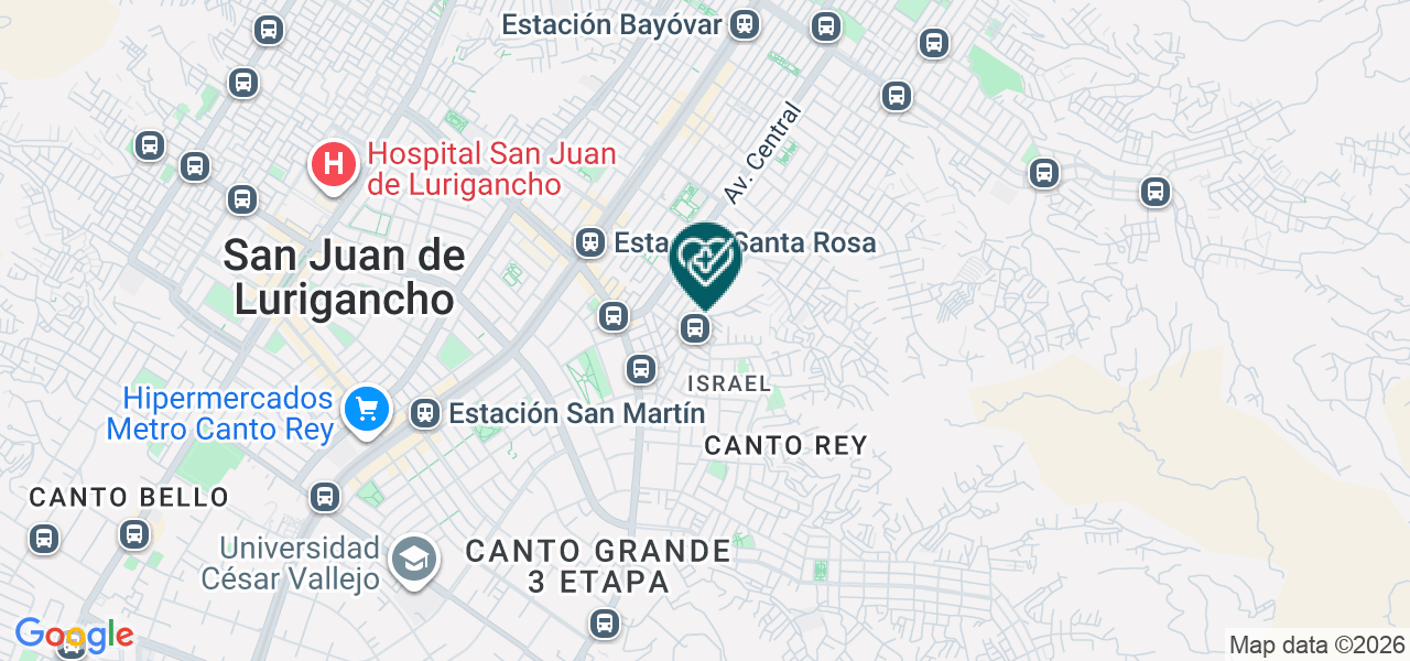 Mapa de Odontologia Integral O´dent Plus
