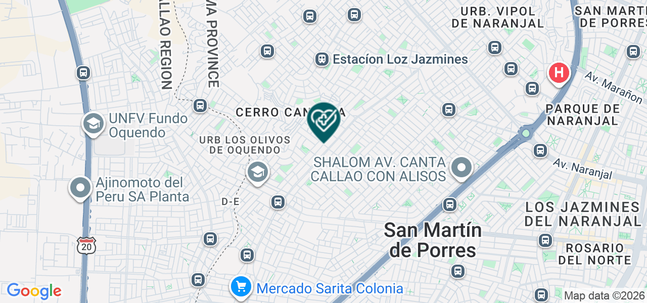 Mapa de Camacho Segura Flor Perpetua