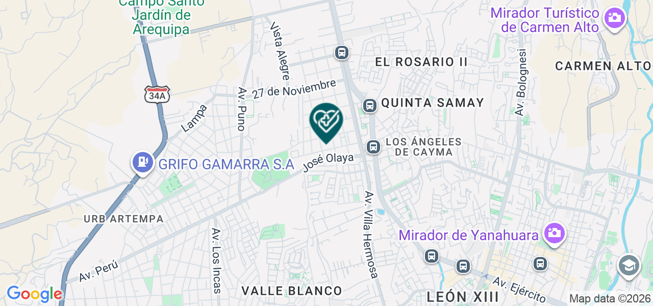 Mapa de Consultorio Dental
