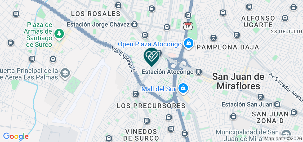 Mapa de Dentoral Plus